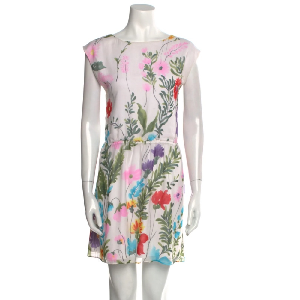 ALICE + OLIVIA Silk Mini Dress Size: M